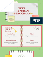 Teks Laporan Percobaan - IX