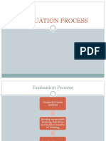 Evaluation Process