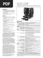 Gemini Sound PVX 85 Owners Manual | PDF