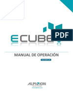 Manual Ecografo Alpinion Ecube-8
