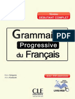 Grammaire Progressive Du Français