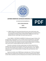 Laporan Observasi Lapangan Mengenai Usaha