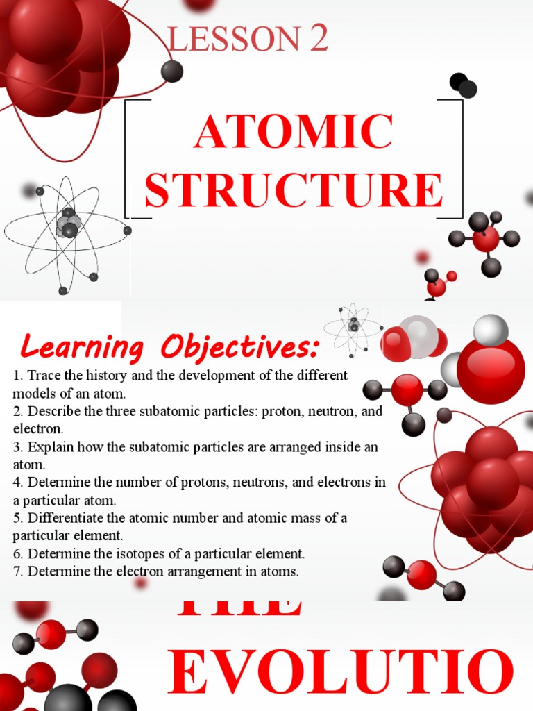 Atomic Structure and Subatomic Particles | PDF | Atoms | Proton