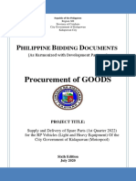 Procurement of GOODS: Hilippine Idding Ocuments
