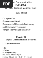 Date: 14.3.08 Dr. Kyawt Khin Professor and Head Department of Electronic Engineering and Information Technology Yangon Technological University