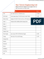 Star Tech & Engineering LTD: Component Product Name Price