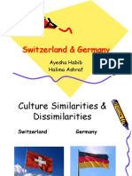 Switzerland & Germany Cultural Similarities & Dissimilarities