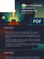 CAP 15 - COMO ORGANIZAR UM EVENTO CORPORATIVO