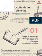 2.1 Filosofia de Las Ciencias