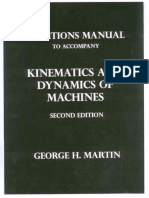 Kinematics and Dynamics of Machines Solution Manual by George H.martin