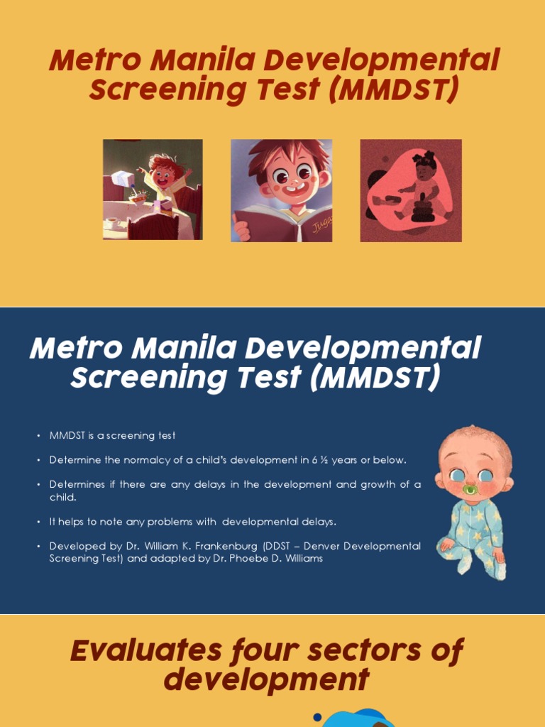 Metro manila developmental screening test mmdst pdf behavioural