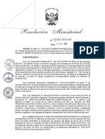 1347-2019-IN Levantar Suspensión de Ascenso Al My. Francisco Santillán Zuta Debiéndose Efectivizar El Ascenso Al Grado de Cmdte. Así Como Su Reincorporación A La Situación de Act.