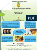 Clasificación Discapacidades y Necesidades Educativa Especiales