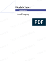 World Clinics - Orthopedics - Hand Surgery 1st Edition