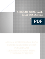 Student Oral Case Analysis (Soca)