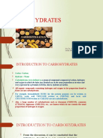 Carbohydrates Chapter 2 Part 1