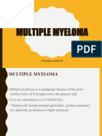 Multiple Myeloma: Muhammad Sheryar