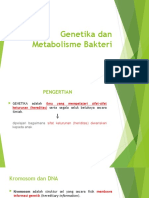 Genetika Dan Metabolisme Bakteri Update