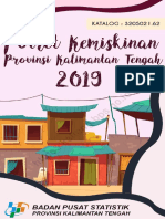 Potret Kemiskinan Provinsi Kalimantan Tengah 2019