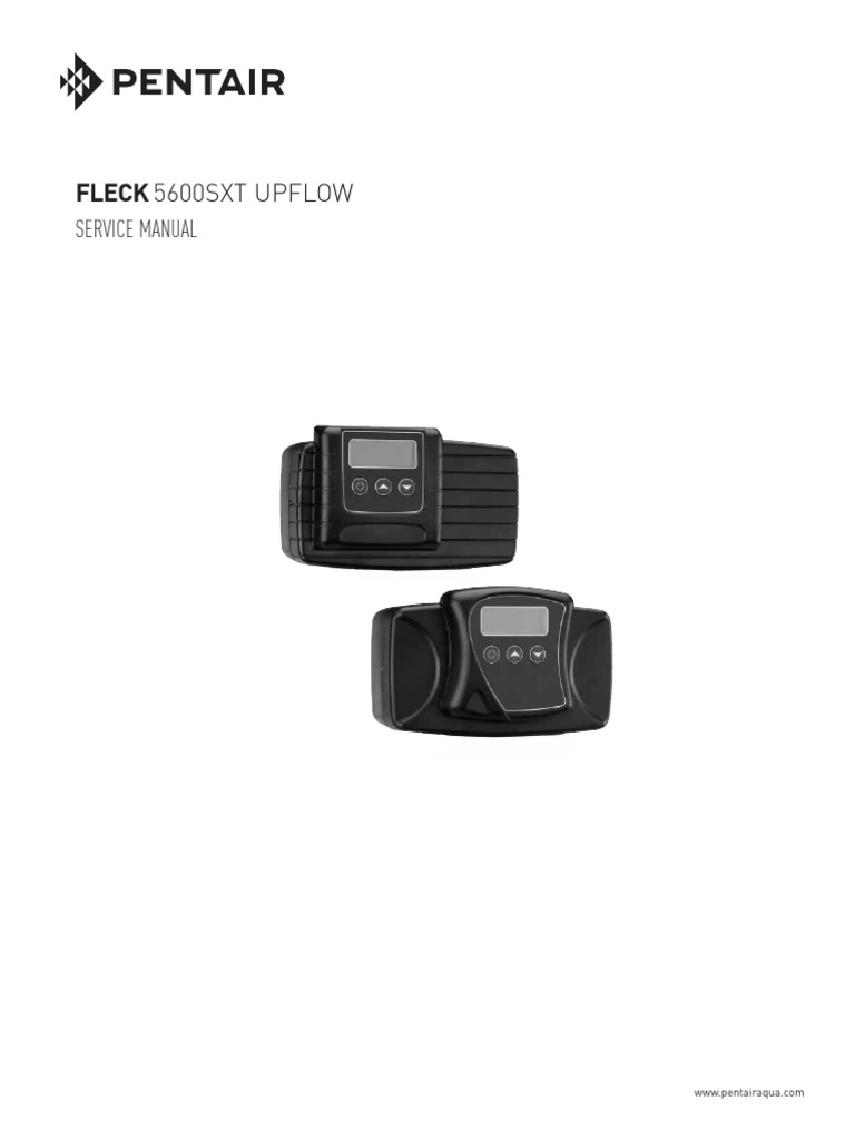 Fleck 5600Sxt Upflow Service Manual PDF Plumbing Tap (Valve)