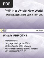 Download PHP-GTK by sallongjoe SN54679999 doc pdf