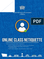 Online Class Netiquettes