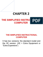 Chapter 2: The Simplified Instructional Computer