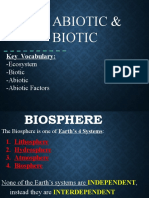 Abiotic Biotic Biomes Updated