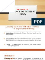 Balance of Payment (BOP) : IFM::LECTURE 2.3