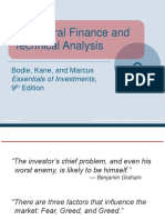 Behavioral Finance and Technical Analysis: Bodie, Kane, and Marcus 9 Edition
