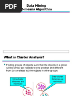 Data Mining K-Means Algorithm