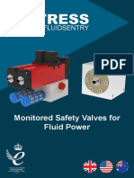 Monitored Safety Valves For Fluid Power