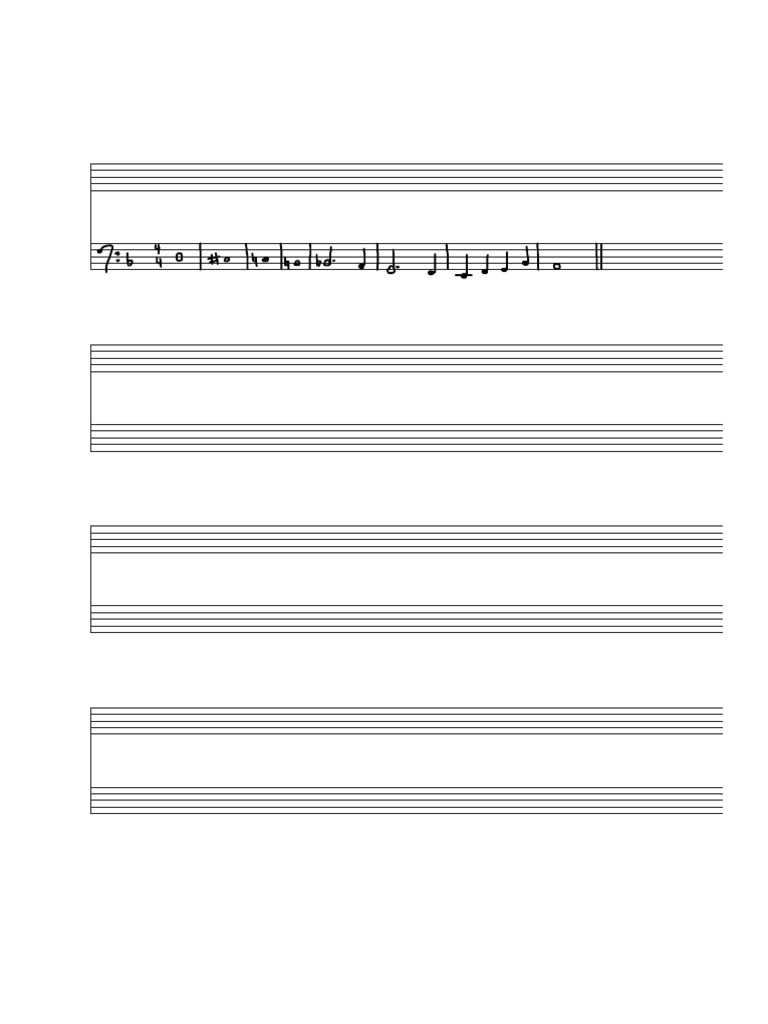 Manuscript Paper Grand Staff | PDF