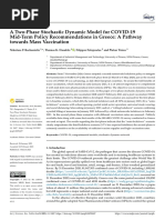 A Two-Phase Stochastic Dynamic Model For COVID-19 Mid-Term Policy Recommendations in Greece: A Pathway Towards Mass Vaccination