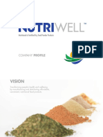 Company Profile: Nutritional & Fortified Dry Food Powder Products