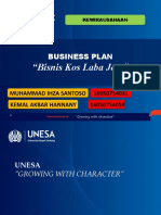 Business Plan Bisnis Kos Kosan