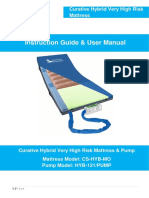 Instruction Guide & User Manual: Curative Hybrid Very High Risk Mattress