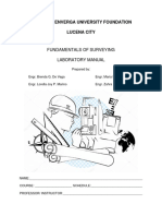 GENERAL SURVEYING 1 Lab Manual