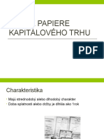 Cenné Papiere Kapitálového Trhu