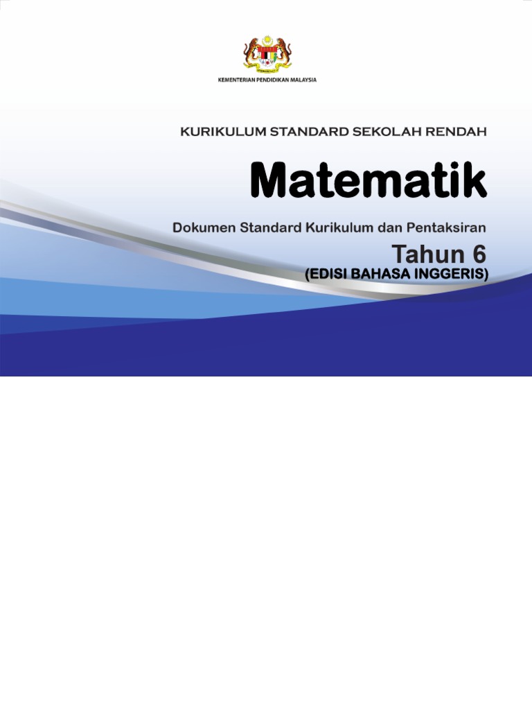 Dlp dskp kssr revised 2017 mathematics year 6 pdf