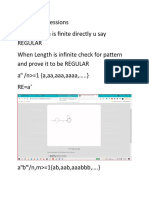 Regular Expressions