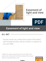 Easement of Light and View