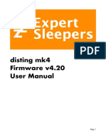 Disting mk4 Firmware v4.20 User Manual