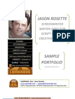 Jason 'Camerado' Rosette: Screenwriter & Script Doctor Porfolio