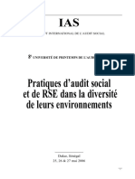 Actes Ias 2006 Dakar
