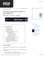 Exchange 2013 2016 Migrate To Exchange 2019