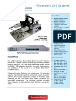 Paradise Datacom 136 LNB Redundant LNB Systems