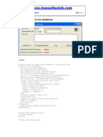 Konversi File TXT Ke Database