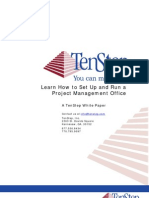 Learn How To Set Up and Run A Project Management Office: A Tenstep White Paper