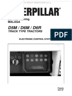Manual Electronic Control System Caterpillar d5m d6m d6r Track Type Tractors Components Sensors Valves